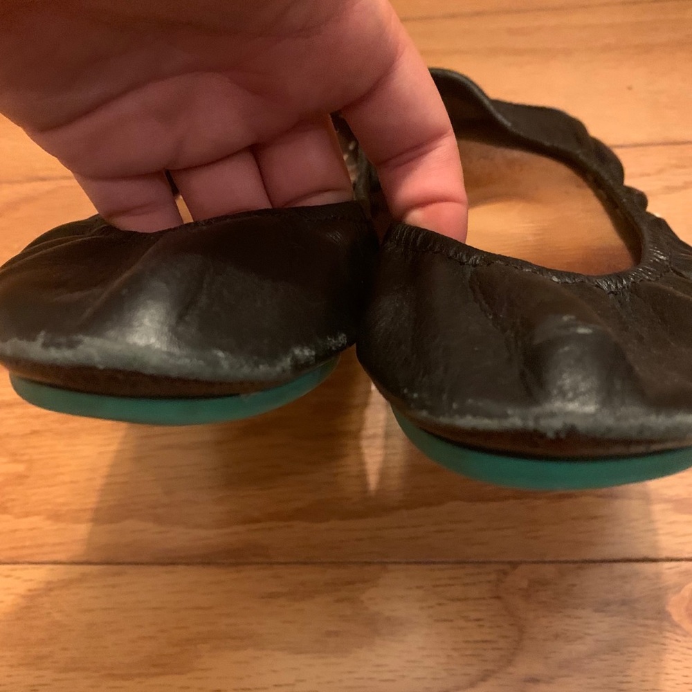 Tieks Flats in Matte Black - Picture 2 of 4